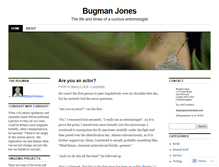 Tablet Screenshot of bugmanjones.com